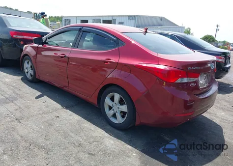 2013 Hyundai Elantra Gls из США, поврежденный, VIN 5NPDH4AE4DH301827